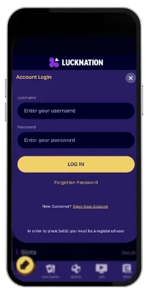 lucknation Casinò login